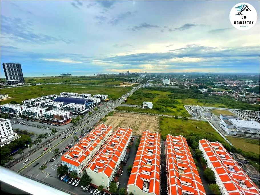 아파트 The Wave Residences Melaka By Jo Stay Management 말레이시아