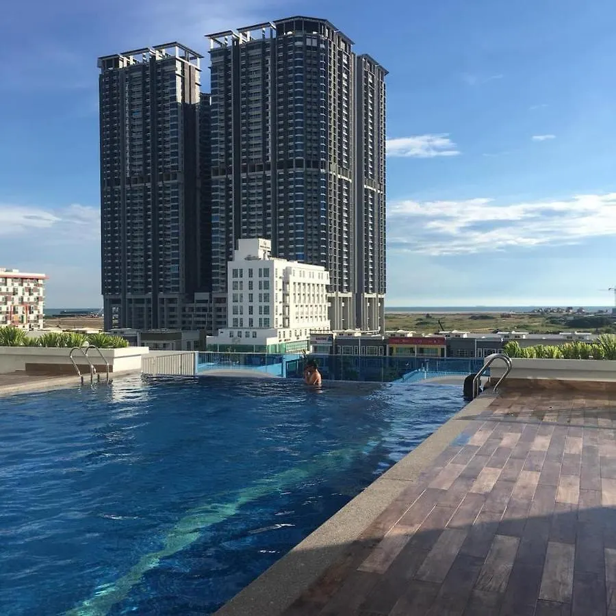 아파트 The Wave Residences Melaka By Jo Stay Management 말레이시아